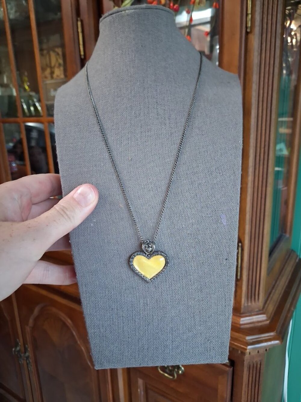 20 inch Heart necklace